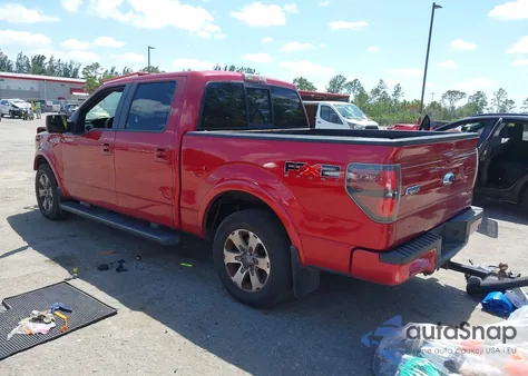 2011 Ford F-150 Fx2 from USA, damaged, VIN 1FTFW1CF9BKD02747